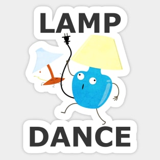 Lamp Dance Sticker